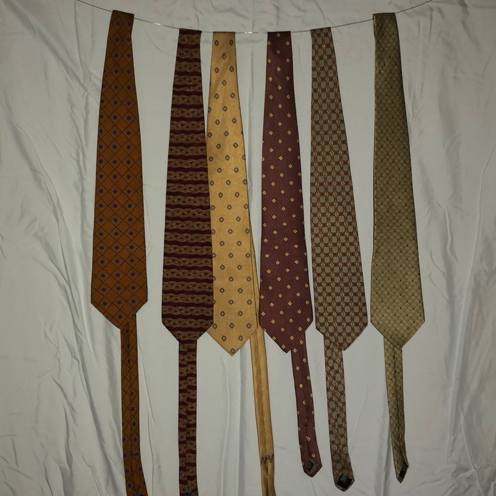 Lot of 6 ties